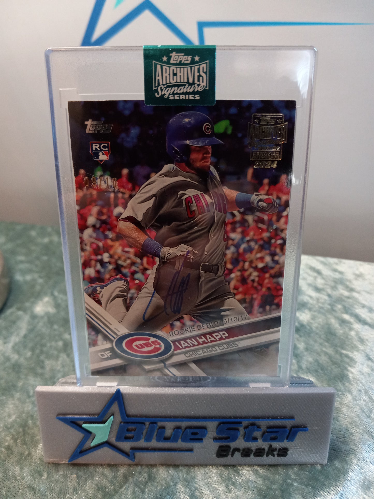 2024 Topps Archives Ian Happ Auto 9/10