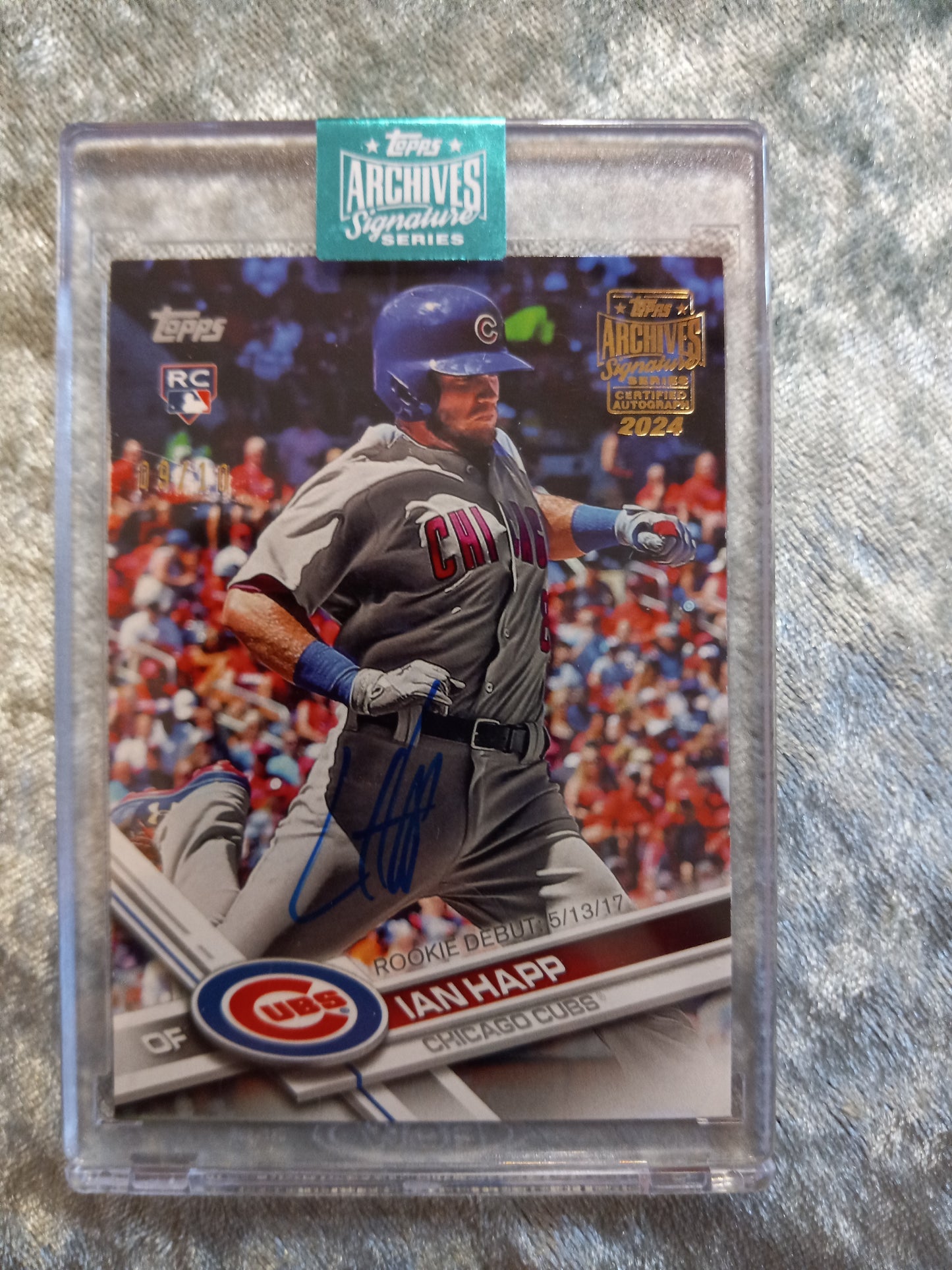 2024 Topps Archives Ian Happ Auto 9/10