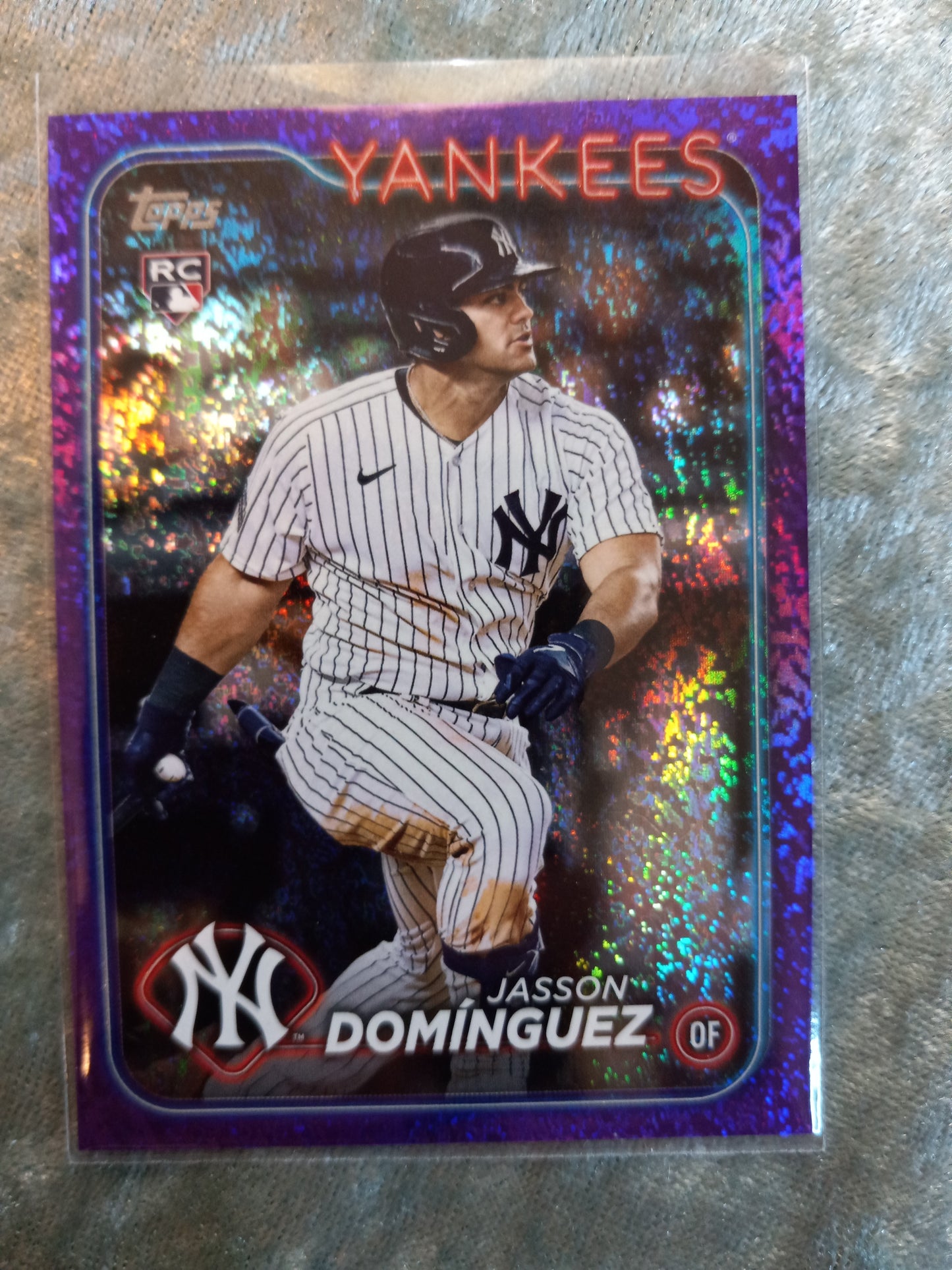 2024 Topps Jason Dominguez RC Purple 277/799