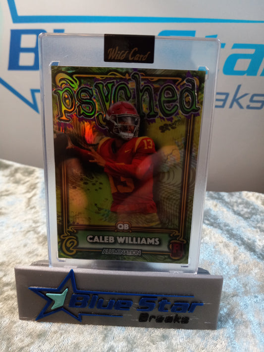 2024 Wild Card Alumination Caleb Williams psyched 17/50